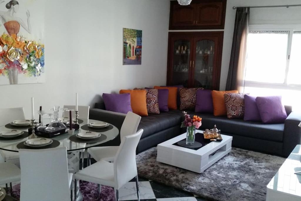 Appartement Tetouan Saniat Ramel Airport Plage Martil Wifi エクステリア 写真