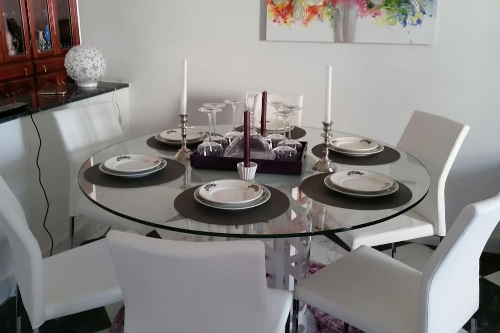 Appartement Tetouan Saniat Ramel Airport Plage Martil Wifi エクステリア 写真