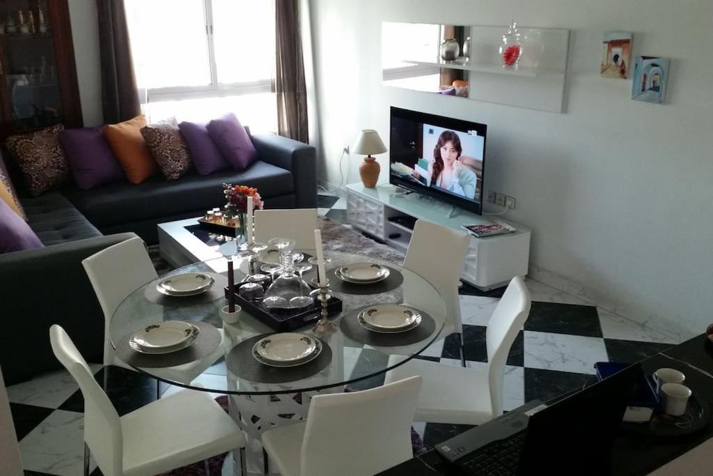 Appartement Tetouan Saniat Ramel Airport Plage Martil Wifi エクステリア 写真