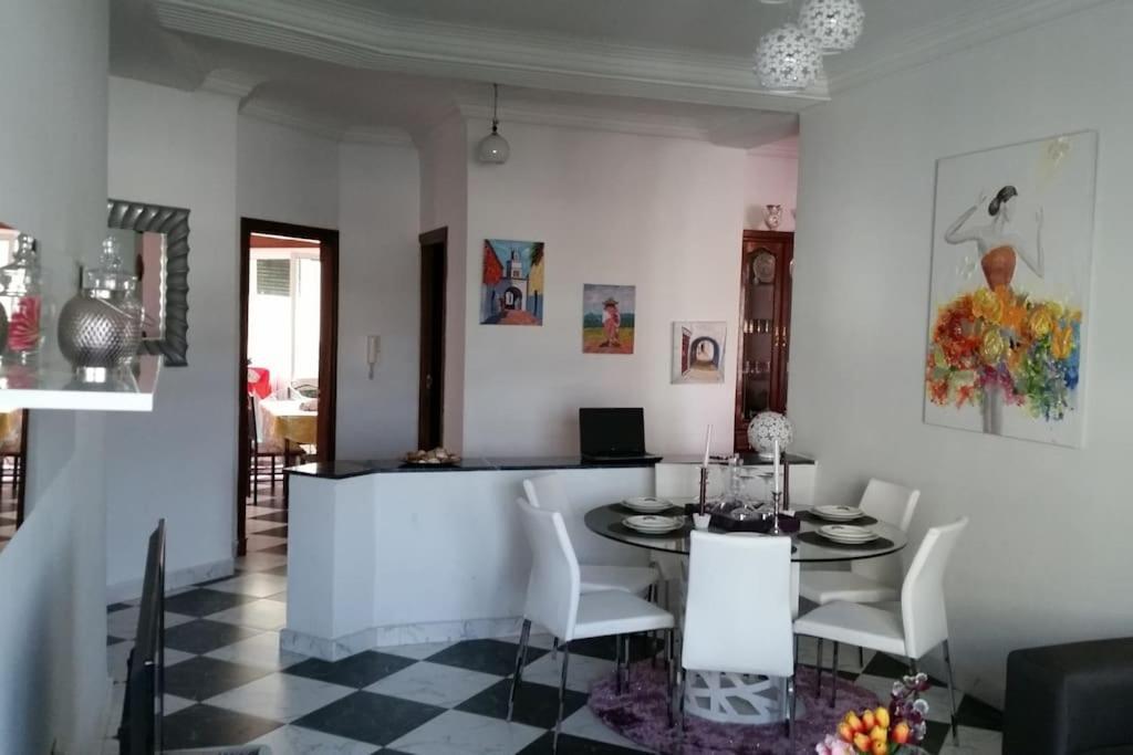 Appartement Tetouan Saniat Ramel Airport Plage Martil Wifi エクステリア 写真