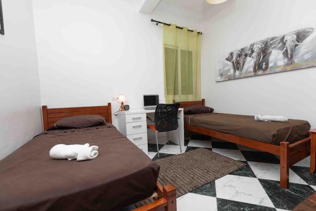 Appartement Tetouan Saniat Ramel Airport Plage Martil Wifi エクステリア 写真
