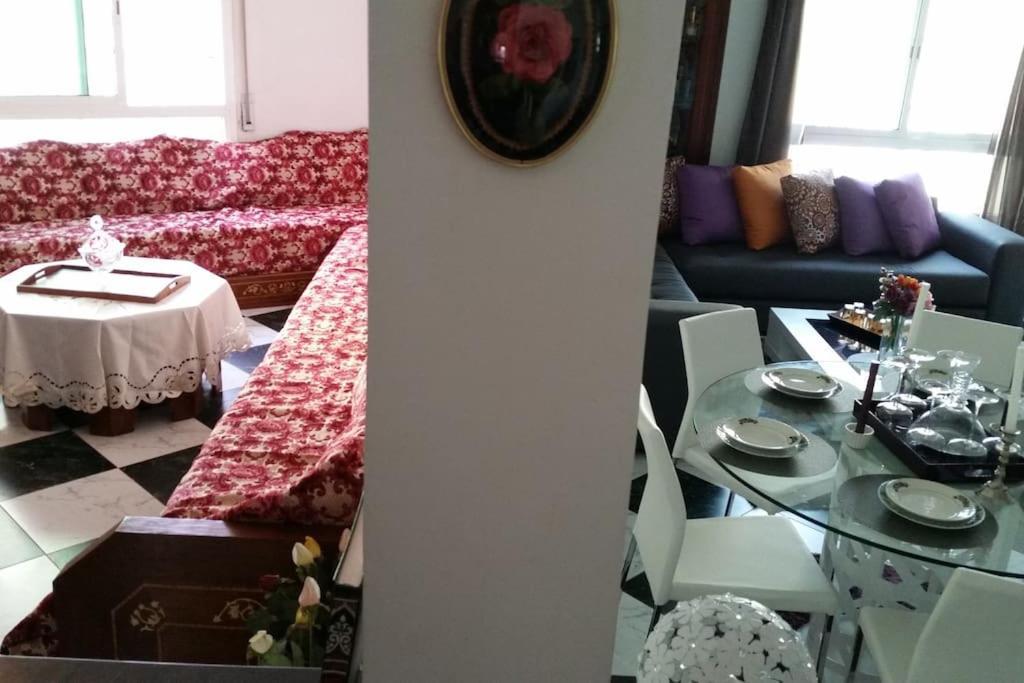 Appartement Tetouan Saniat Ramel Airport Plage Martil Wifi エクステリア 写真